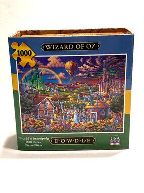 Dowdle Jigsaw Puzzle, Wizard of Oz, 1000 Piece